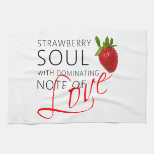 Linge De Cuisine Soul aux fraises