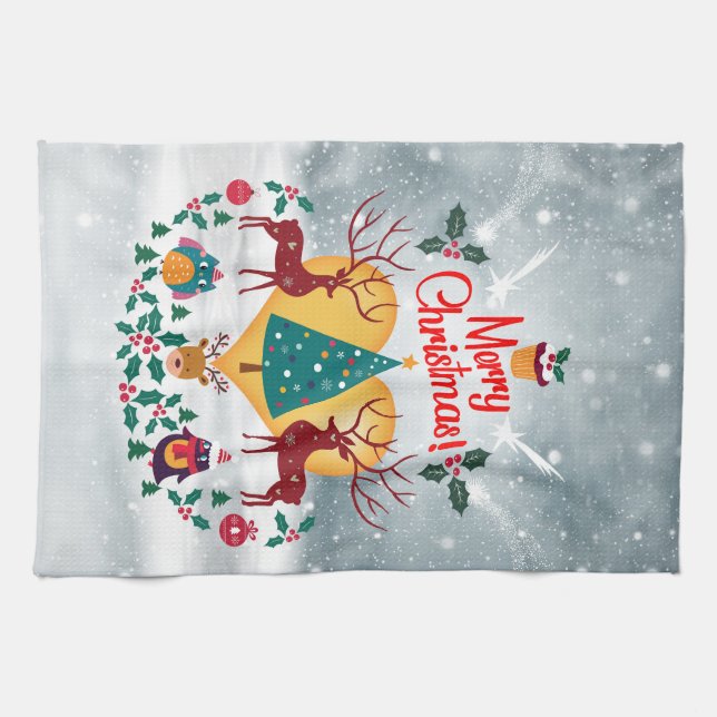 Linge De Cuisine Soul de Noël (Horizontal)