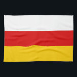 Linge De Cuisine South Ossetia Flag<br><div class="desc">Patriotic flag of South Ossetia.</div>