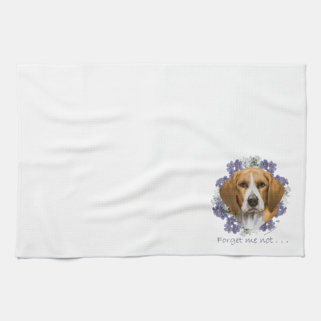 Linge De Cuisine Souvenir Beagle (Horizontal)
