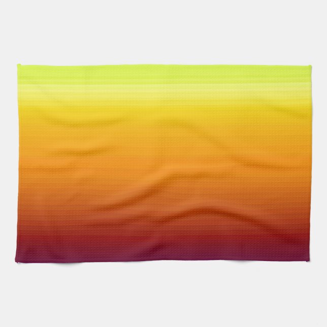 Linge De Cuisine Spectre des couleurs horizontales -3 (Horizontal)