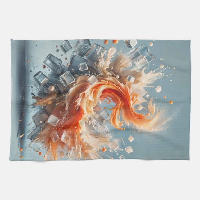 Linge De Cuisine Splash tropical (Horizontal)