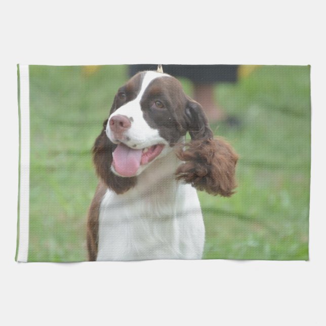 Linge De Cuisine Springer spaniel mignon (Horizontal)
