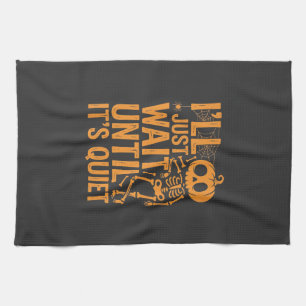 Linge De Cuisine Squelette drôle d'Halloween attendant un design si