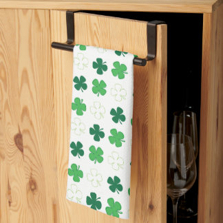 Linge De Cuisine St Patrick Day Irlandais Shamrocks verts