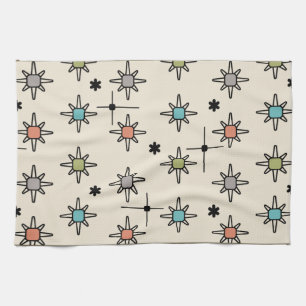 Linge De Cuisine Starbursts Ciel Atomique Multicolore