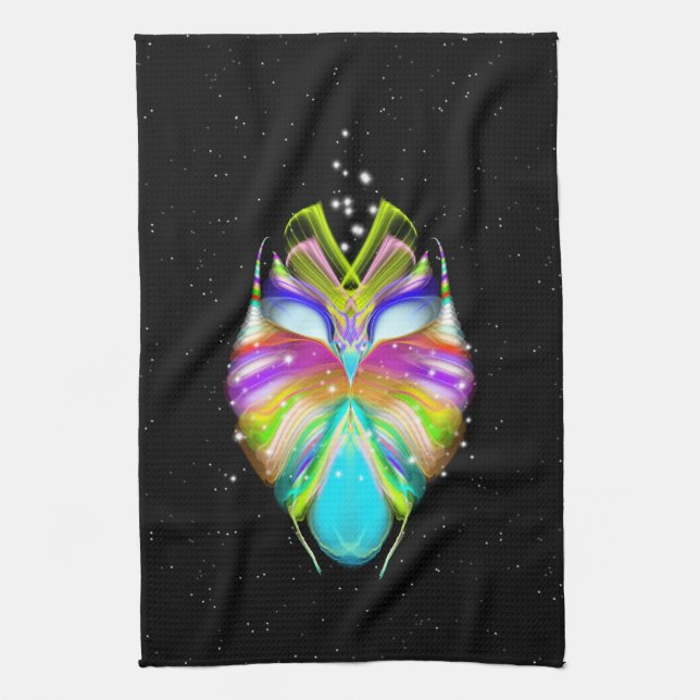 Linge De Cuisine Starlight Oracle Owl (Vertical)