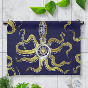 Linge De Cuisine Steampunk embraye le poulpe Kraken