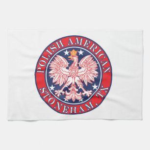 Linge De Cuisine Stoneham Texas Polonais Aigle Américaine