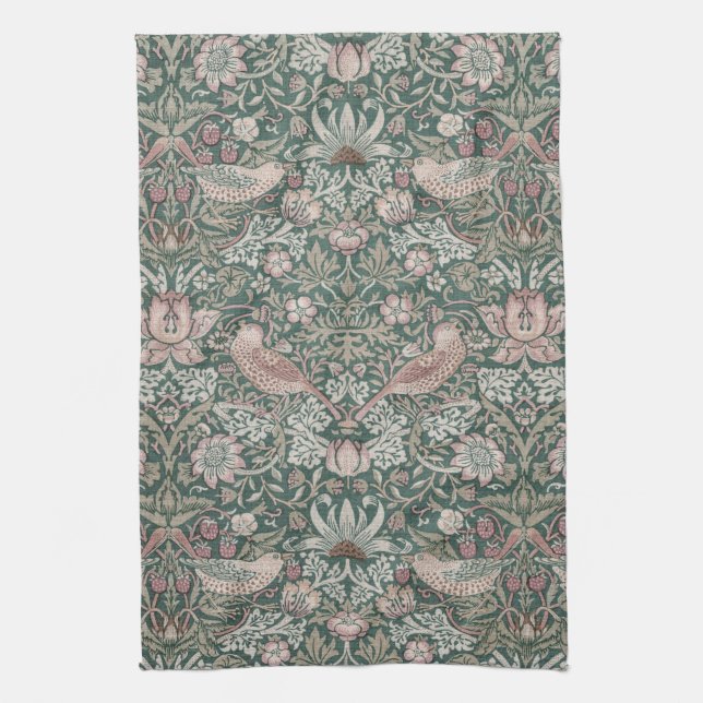 Linge De Cuisine Strawberry Thief, William Morris (Vertical)