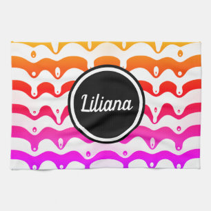 Linge De Cuisine Stripes de Jazzy Tropical