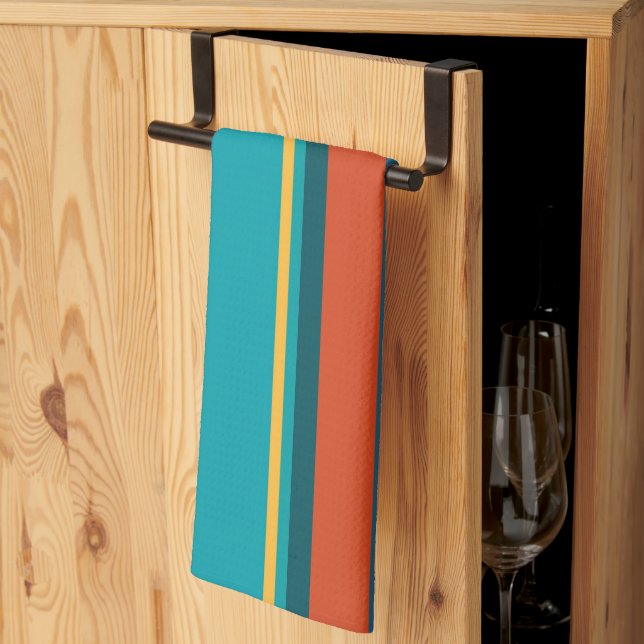 Linge De Cuisine Stripes du sud-ouest 24 (Pliage en tiers)