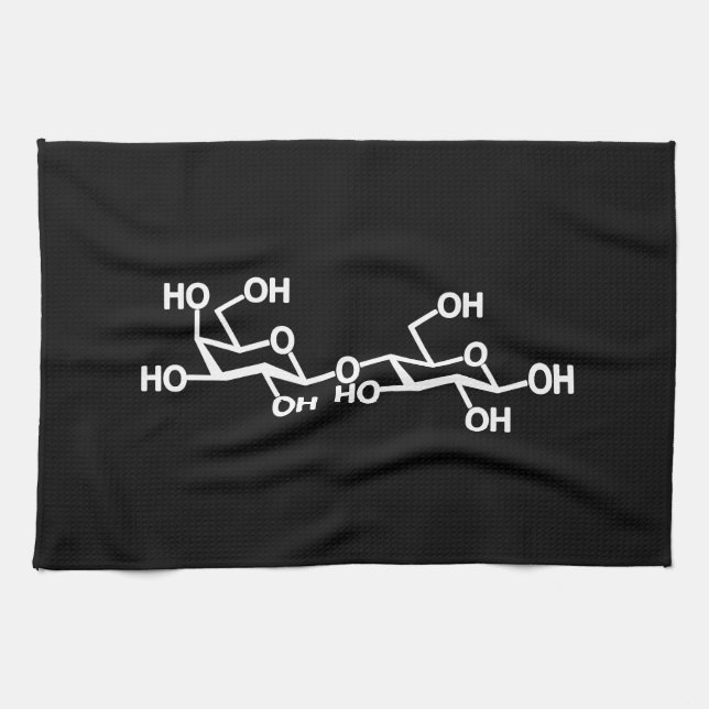 Linge De Cuisine Structure de lactose de lait (Horizontal)