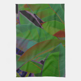 Linge De Cuisine Structure tropicale rétro