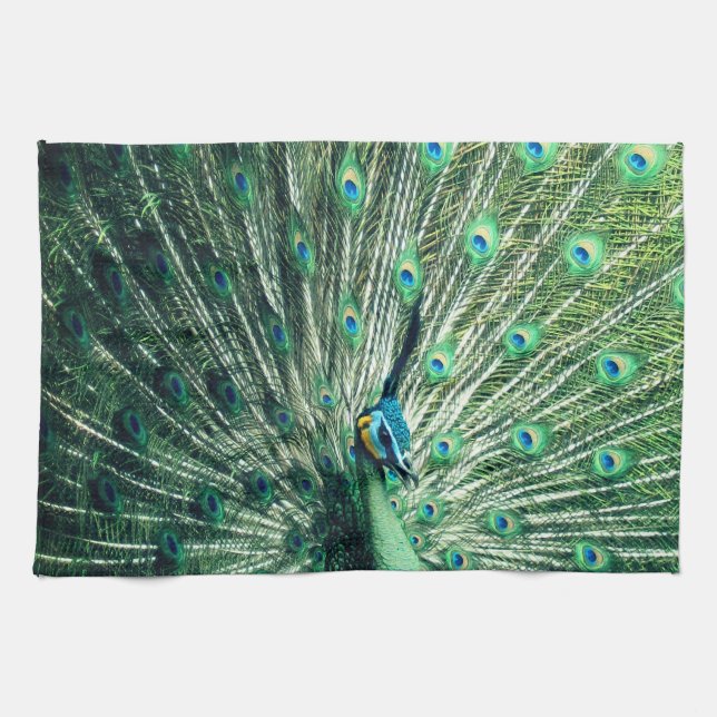 Linge De Cuisine Strut Peacock (Horizontal)