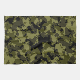 Linge De Cuisine Style militaire camouflage