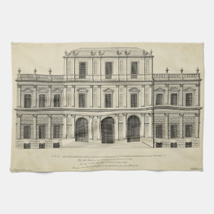 Linge De Cuisine Style théâtral Façade par Colen Campbell