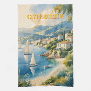 Linge De Cuisine Style vintage Côte d'Azur Voyage en France