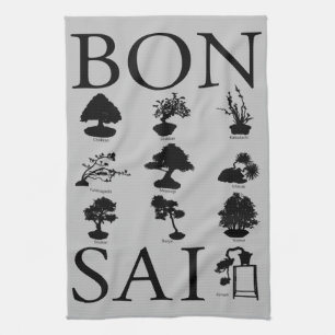 Linge De Cuisine Styles de base de l'arbre Bonsai