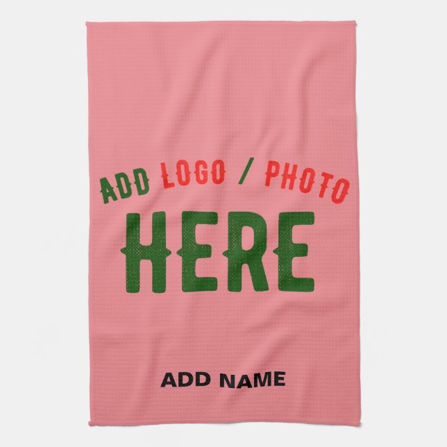 LINGE DE CUISINE STYLISH MODERN CUSTOM SALMON PINK VERIFIED BRANDED (Vertical)