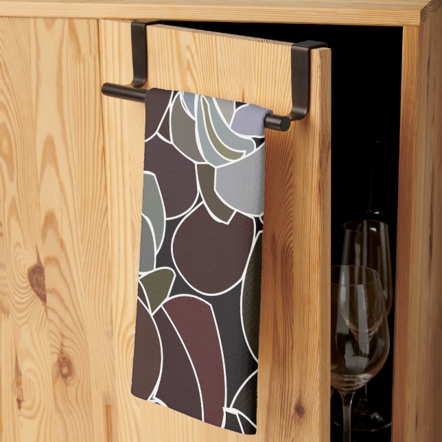 Linge De Cuisine Succulents colorés Floral (Pliage en tiers)