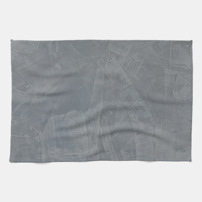 Linge De Cuisine Suède Grise (Horizontal)
