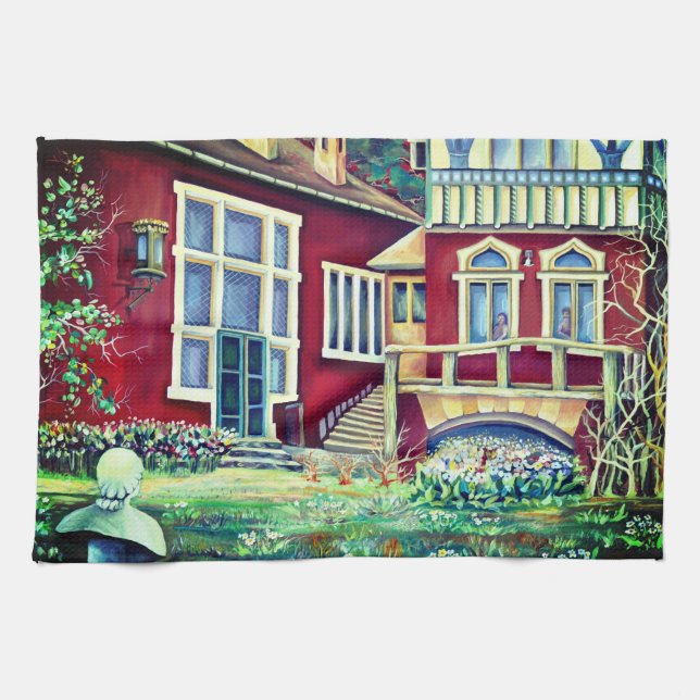 Linge De Cuisine Suède, Paysage Traditionnel (Horizontal)