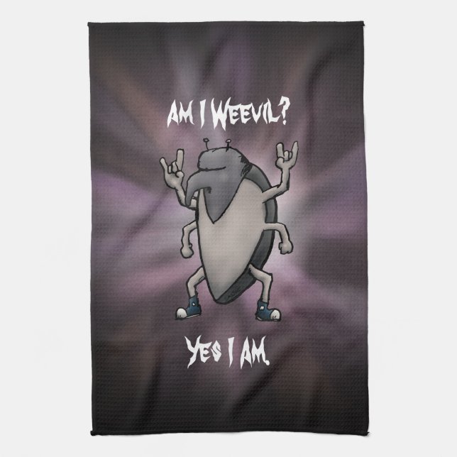 Linge De Cuisine Suis-je Webad Heavy Metal Cartoon (Vertical)