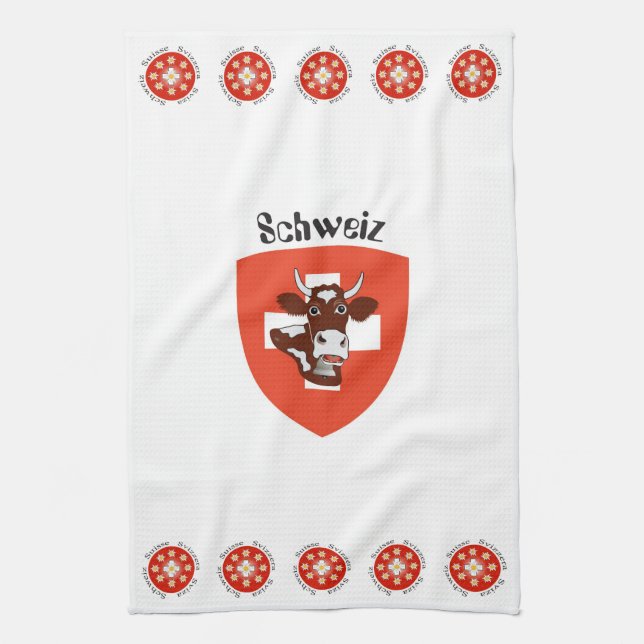 Linge De Cuisine Suisse - Suisse - Svizzera Vaisselle (Vertical)