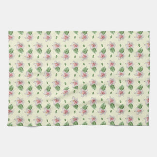 Linge De Cuisine Summer Lily Floral Seamless Pattern