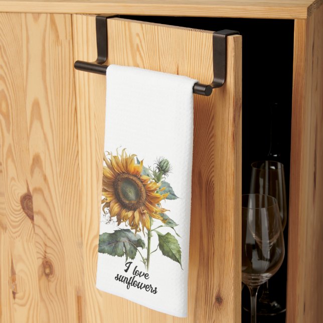 Linge De Cuisine "Sunflowers" Sunflower (Pliage en tiers)