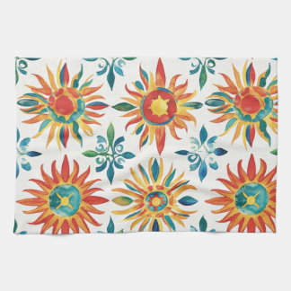 Linge De Cuisine Sunshine Motif