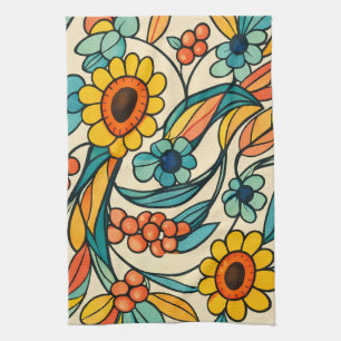 Linge De Cuisine Sunstream Bloom