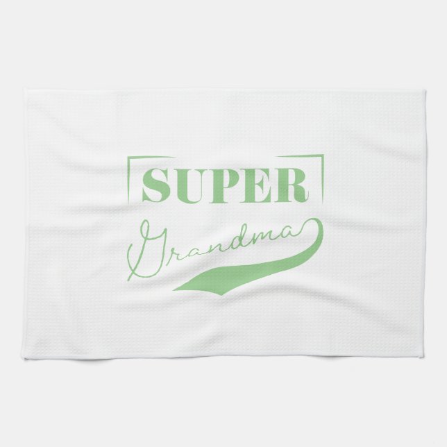 Linge De Cuisine Super grand-mère (Horizontal)