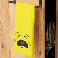 Super triste visage de Pleure Emoji