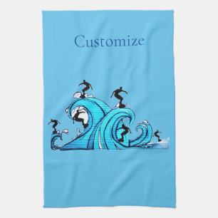 Linge De Cuisine Surfers Partout Thunder_Cove