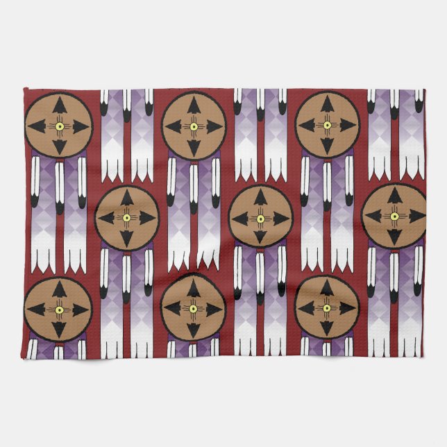 Linge De Cuisine Surveillance du bouclier (Horizontal)