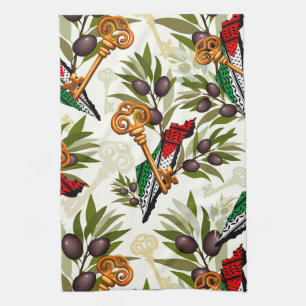 Linge De Cuisine Symbole clé palestinien du droit au retour