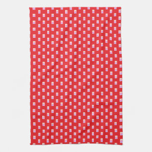 Linge De Cuisine symbole de jeu MahJong Joker sur carreau rouge