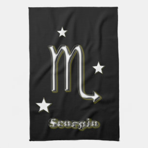 Linge De Cuisine Symbole de Scorpion