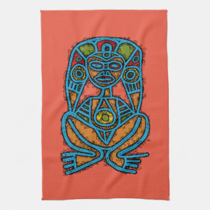 Linge De Cuisine Symbole de taïno autochtone de déesse Atabey 