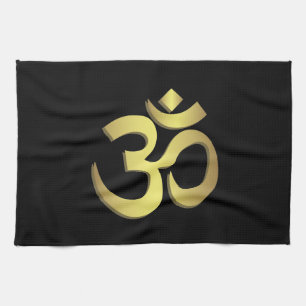 Linge De Cuisine Symbole de yoga de l'OM (Aum) Namaste