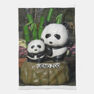 Linge De Cuisine SYMBOLE Panda DU Zoo D'Ueno