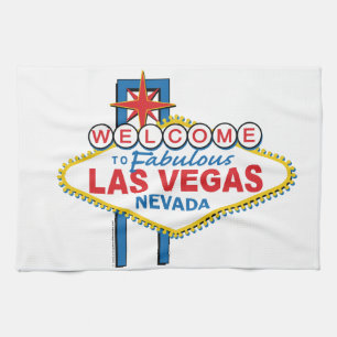 Linge De Cuisine SYMBOLE RÉtro DE Las Vegas