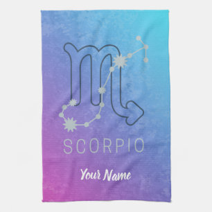 Linge De Cuisine Symbole Scorpio Zodiac Star Horoscope Constellatio
