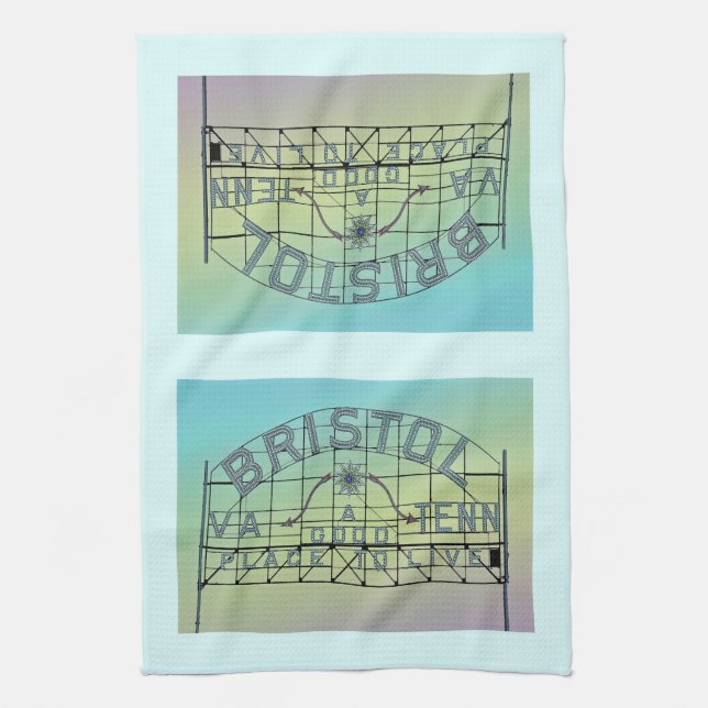 Linge De Cuisine Symbole Slogan Bristol vintage (Vertical)