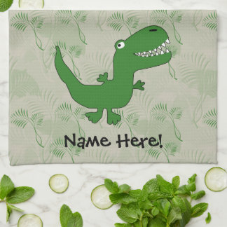 Linge De Cuisine T-Rex Tyrannosaurus Rex Dinosaur Cartoon Enfants G