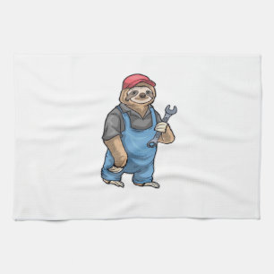 Linge De Cuisine T-shirt classique pince de mécanicien de paresseux