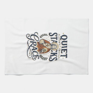 Linge De Cuisine T-shirt graphique Jésus bibliothécaire Art chrétie