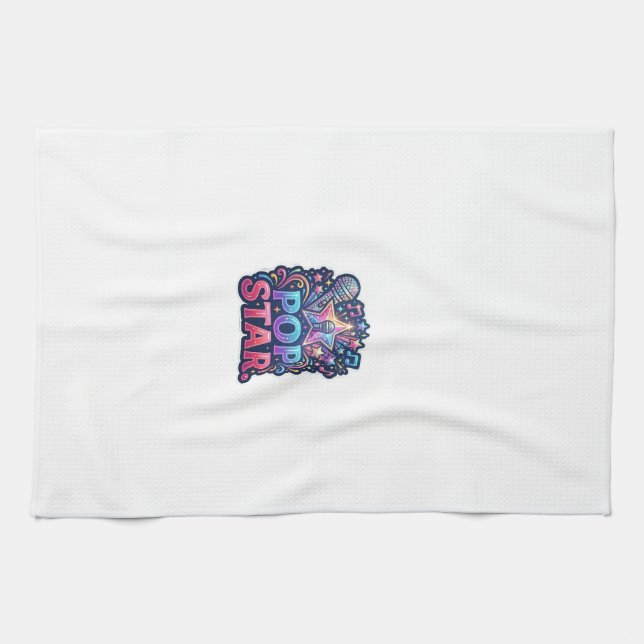 Linge De Cuisine T-Shirt Pop Star (Horizontal)